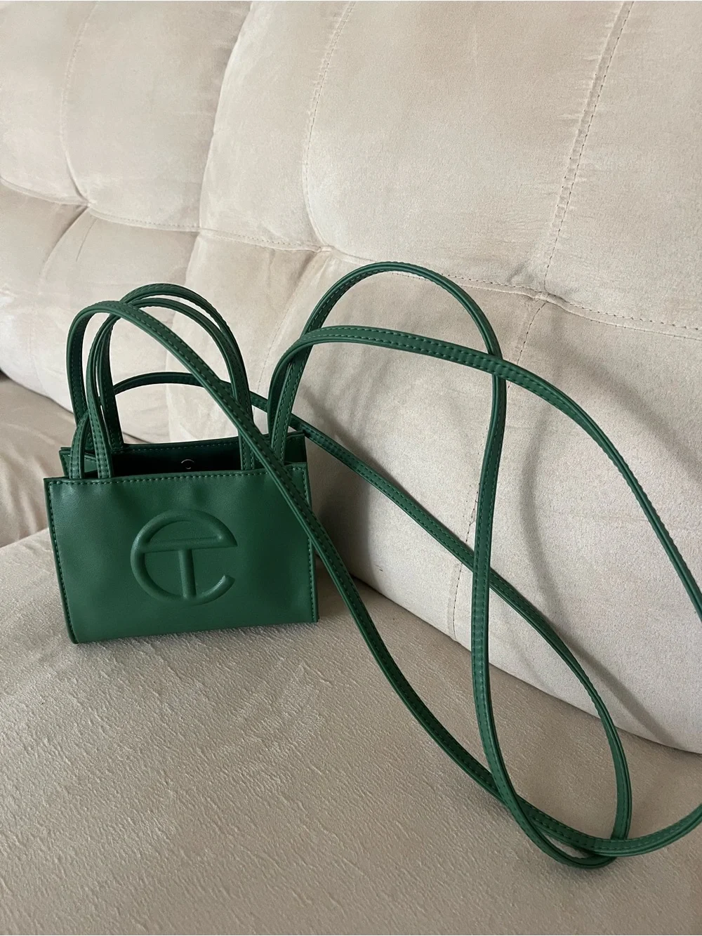 Telfar compact leather